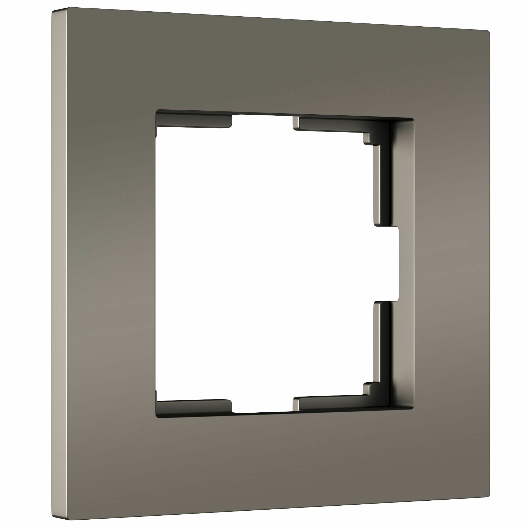 Изображение товара Рамка на 1 пост Slab (бронза софт) W0012963 Werkel