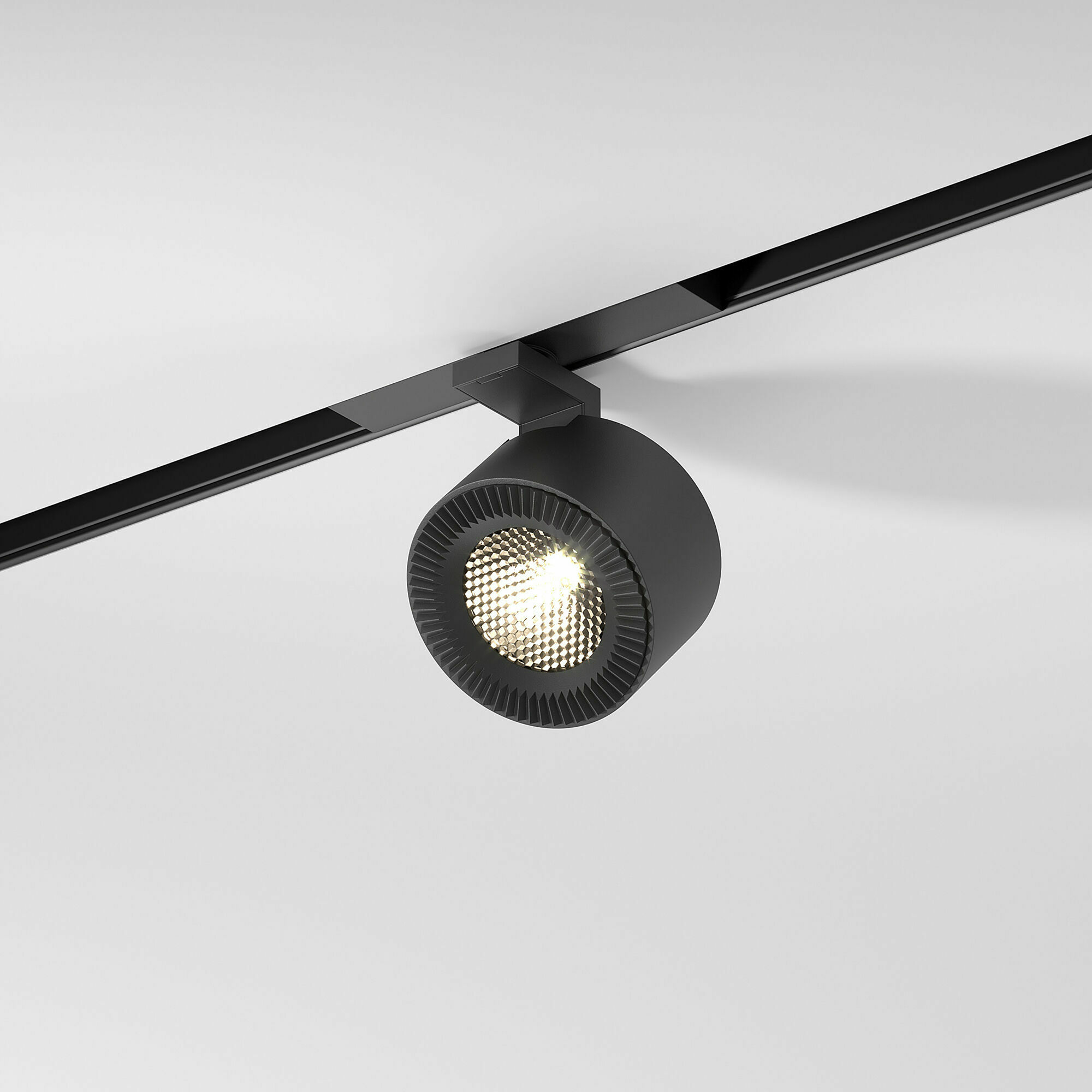 Изображение товара Трековый поворотный светильник 10W 4000K Stens чёрный 85198/01 Slim Magnetic Elektrostandard