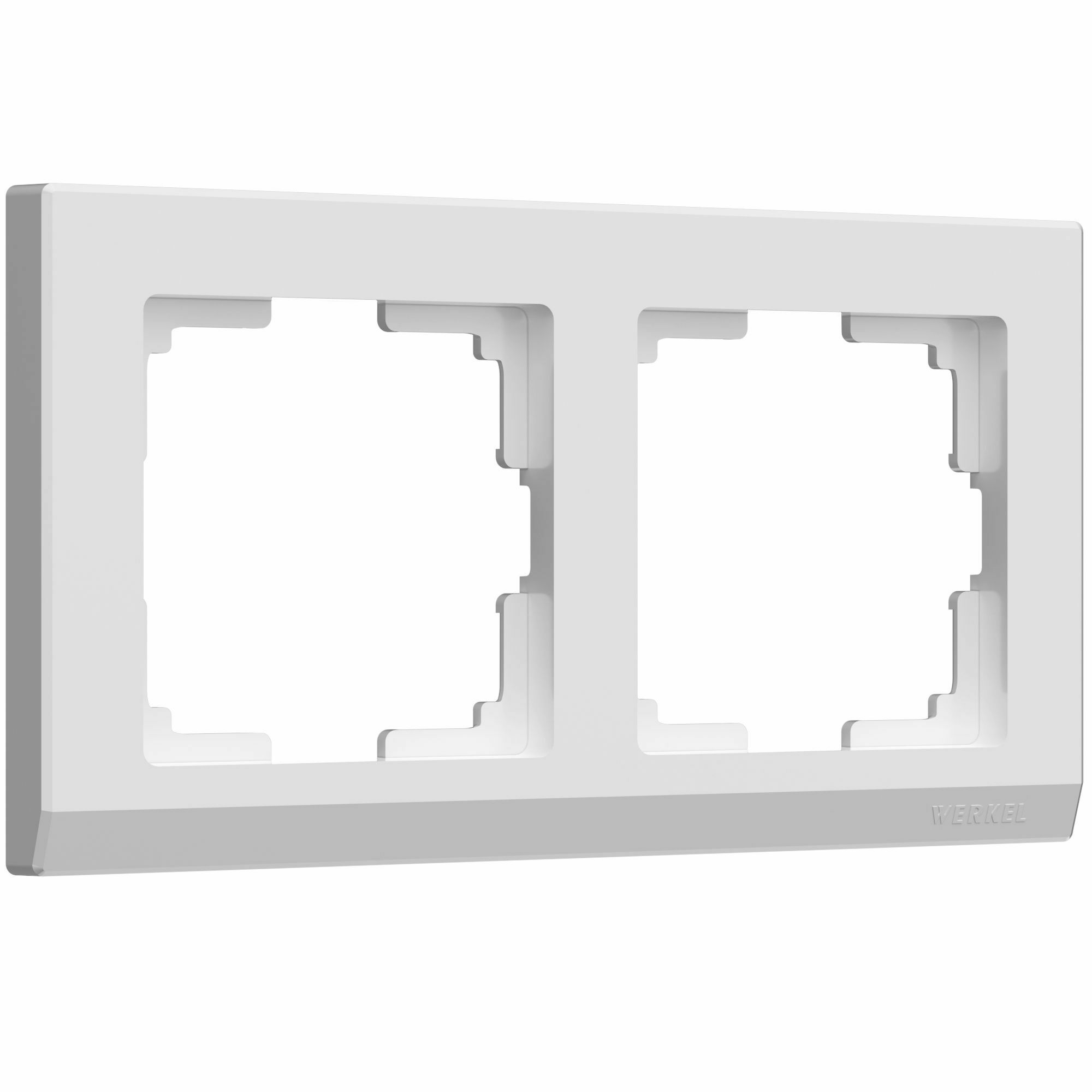 Изображение товара W0021801/ Рамка на 2 поста Stark (белый) Werkel