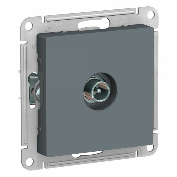 Изображение товара Розетка TV оконечная 1DB, механизм, Грифель, ATN000791 Atlas Design Schneider electric