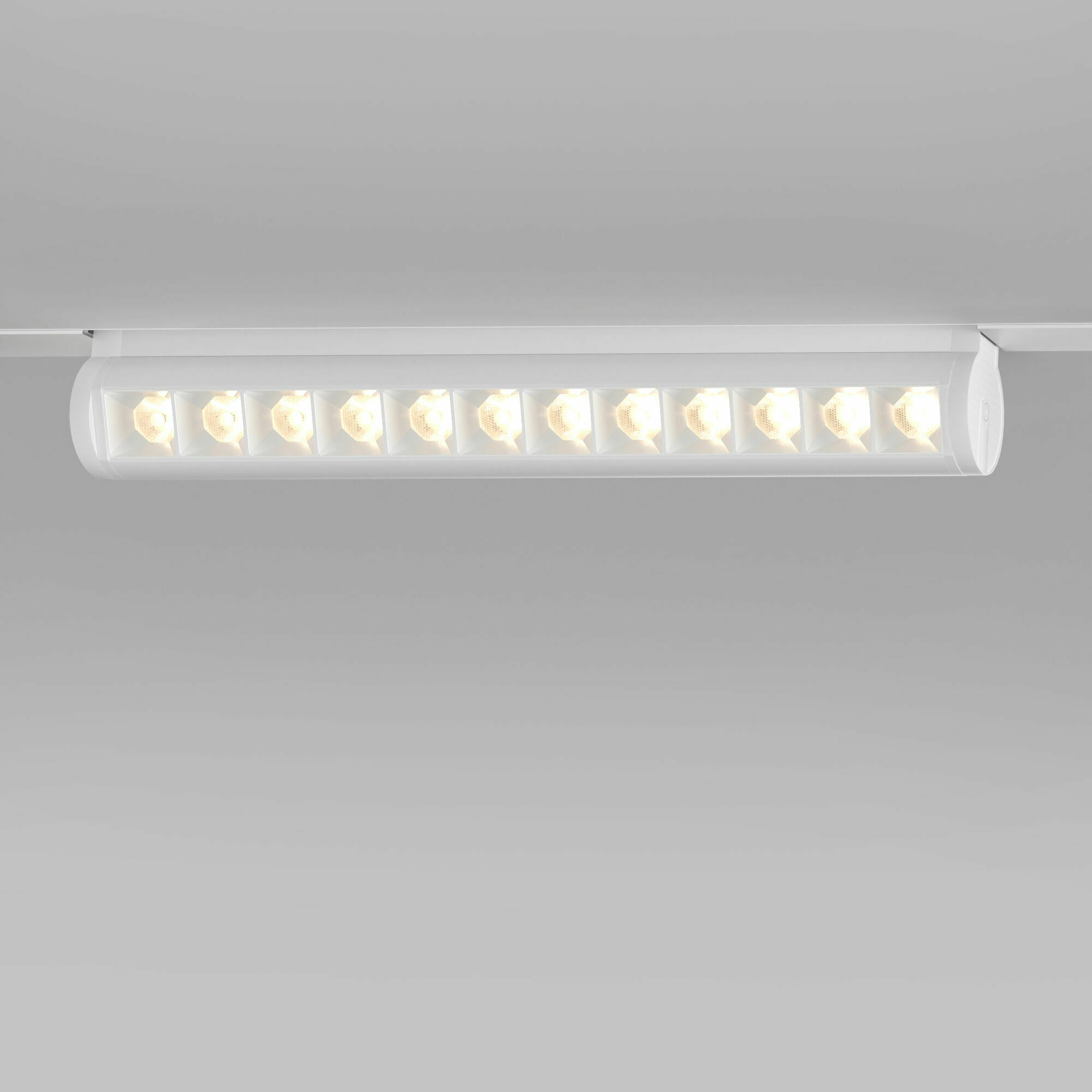 Изображение товара Трековый поворотный светильник 12W 4200K Alter белый 85049/01 Slim Magnetic Elektrostandard