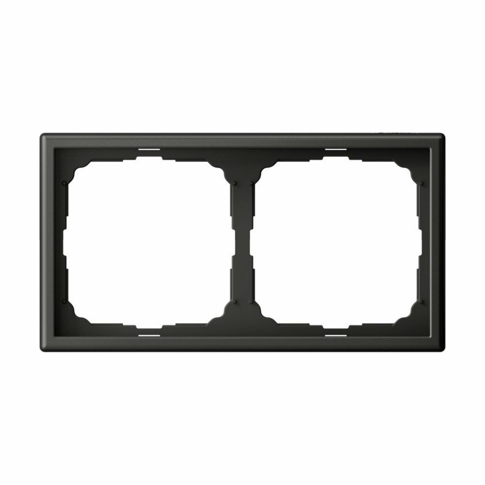 Изображение товара Рамка 2-постовая универсальная, базальт GAL001402 ArtGallery, Systeme Electric