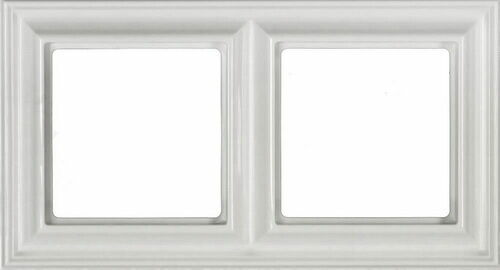 Изображение товара Рамка на 2 поста, белый Jung Eco Profi Deco EPD482WW