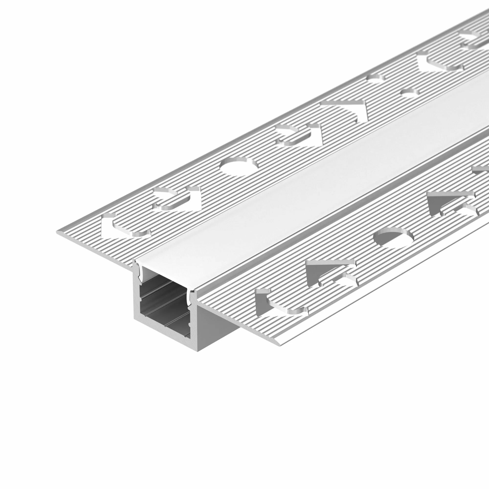 Изображение товара Профиль встраиваемый SL-LINIA16-FANTOM-2000 ANOD (Arlight, Алюминий) 049012