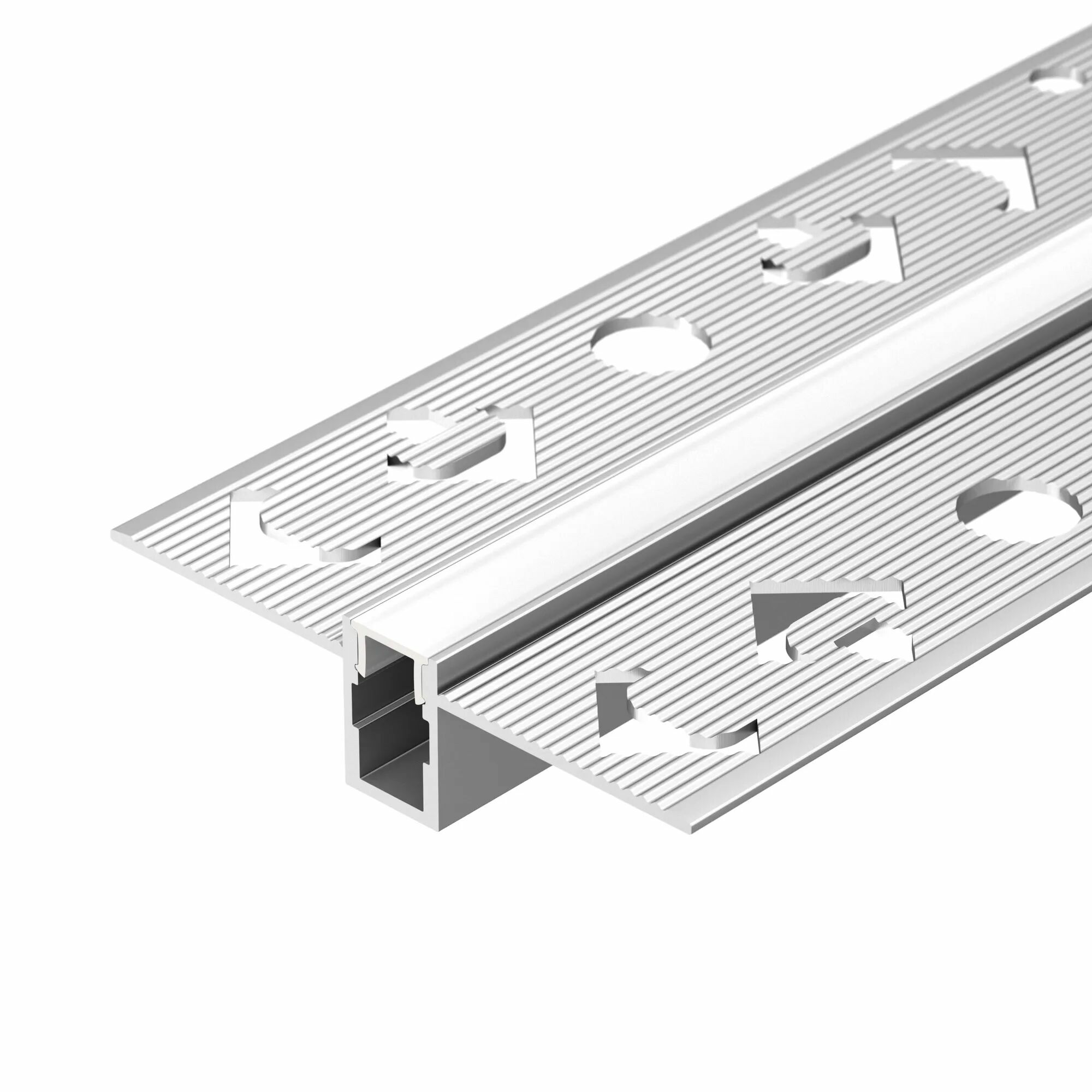 Изображение товара Профиль встраиваемый SL-LINIA8-FANTOM-2000 ANOD (Arlight, Алюминий) 034986