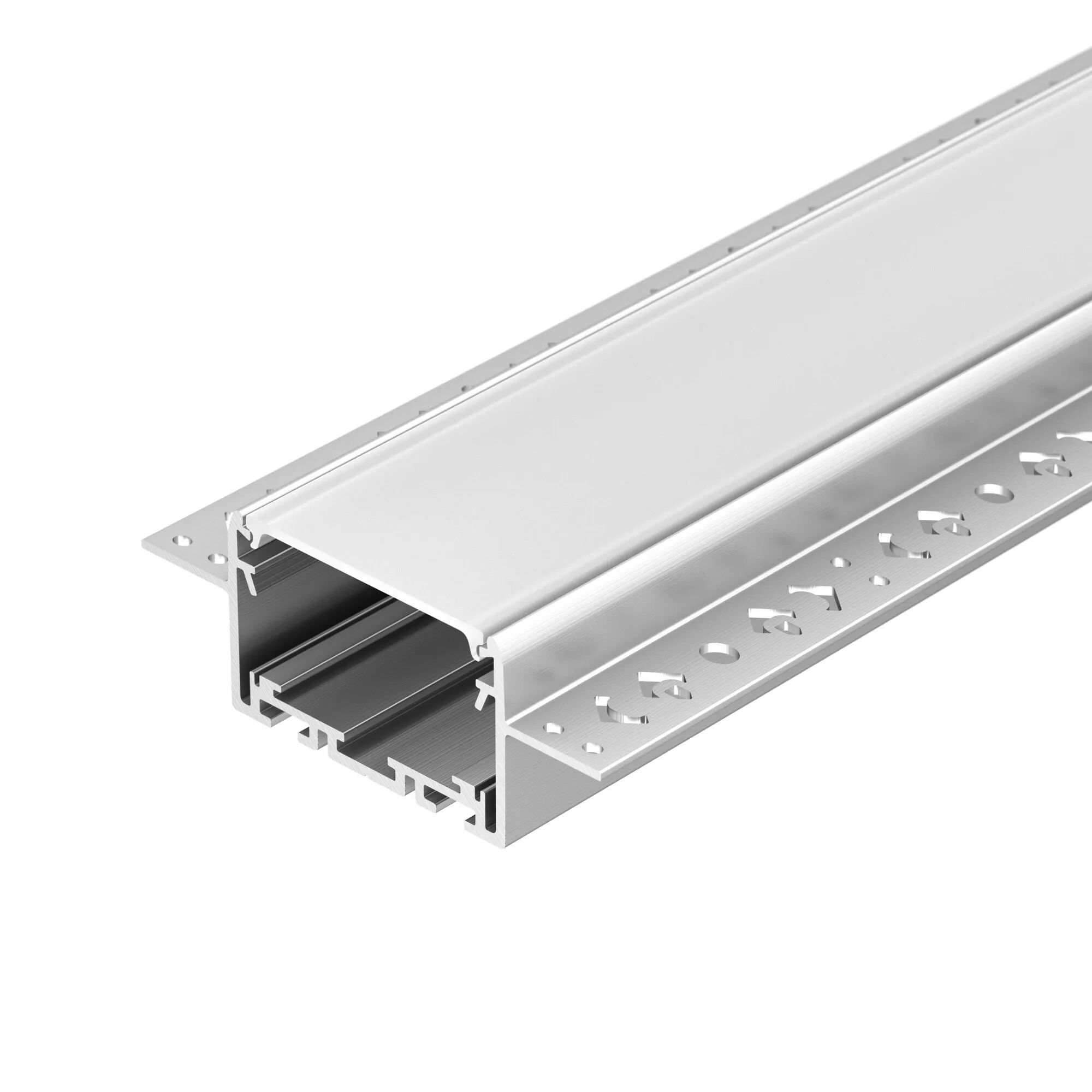 Изображение товара Профиль встраиваемый SL-LINIA55-FANTOM-2500 ANOD (Arlight, Алюминий) 035650