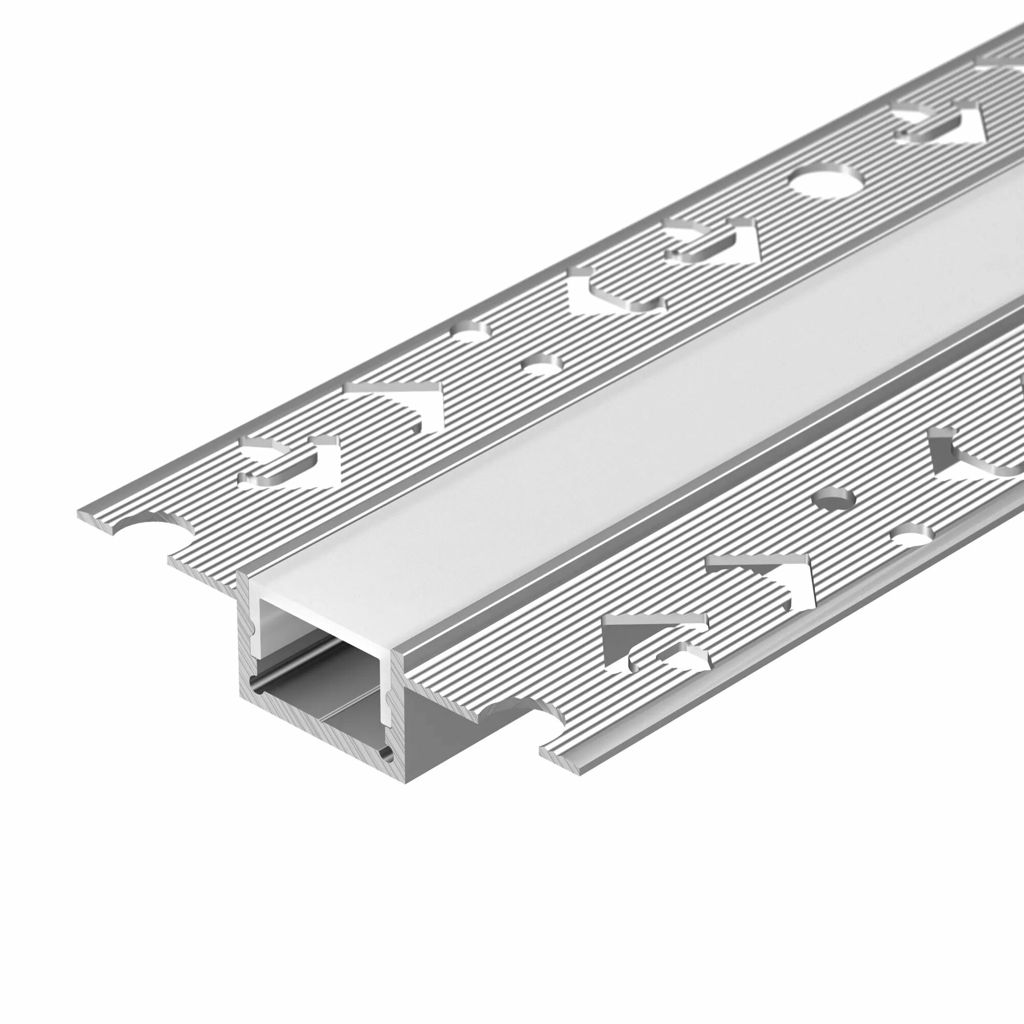 Изображение товара Профиль встраиваемый SL-LINIA20-FANTOM-2000 ANOD (Arlight, Алюминий) 049030