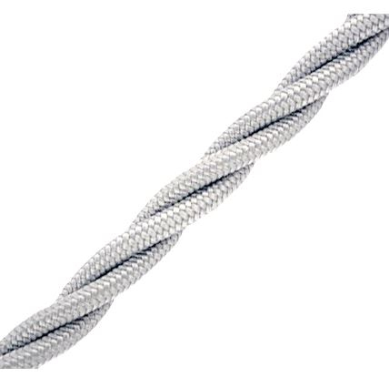 Изображение товара Витой провод 3х2,5 20м Белый матовый Bironi B1-435-71-20
