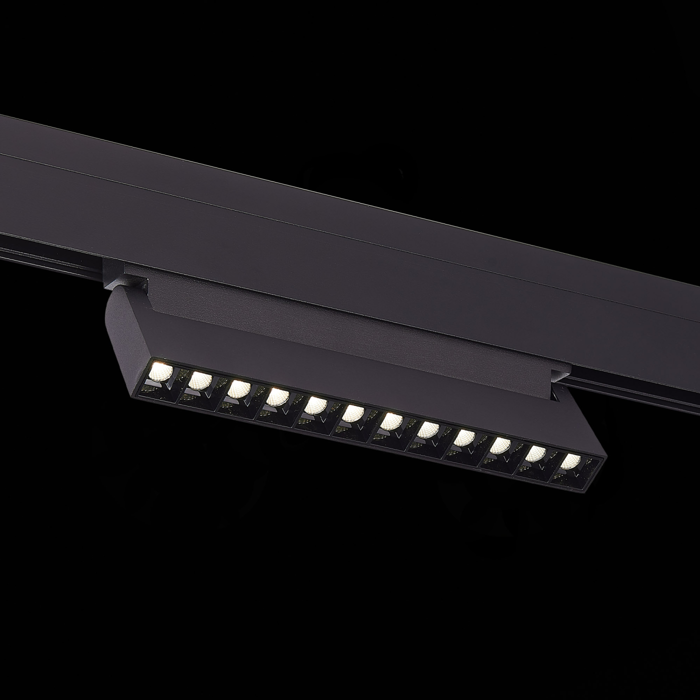 Изображение товара Магнитный трековый светильник Черный LED 1*12W, 3000K, ST364.436.12 SKYLINE 48 ST LUCE