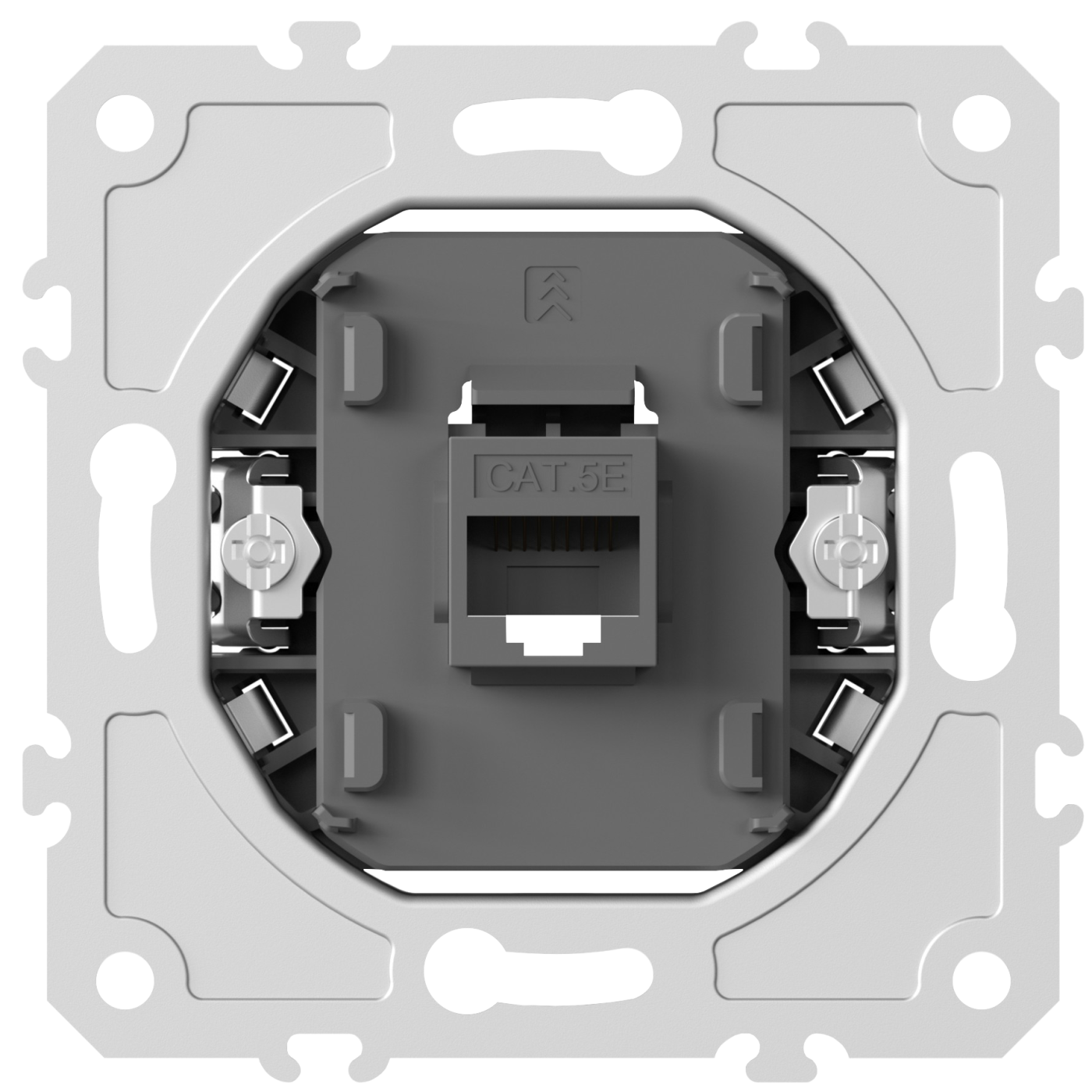 Изображение товара Механизм розетки RJ45 одиночная cat.5/ClassE-8, A07, Natural, Wave, S08 Podium, Donel, DB16200