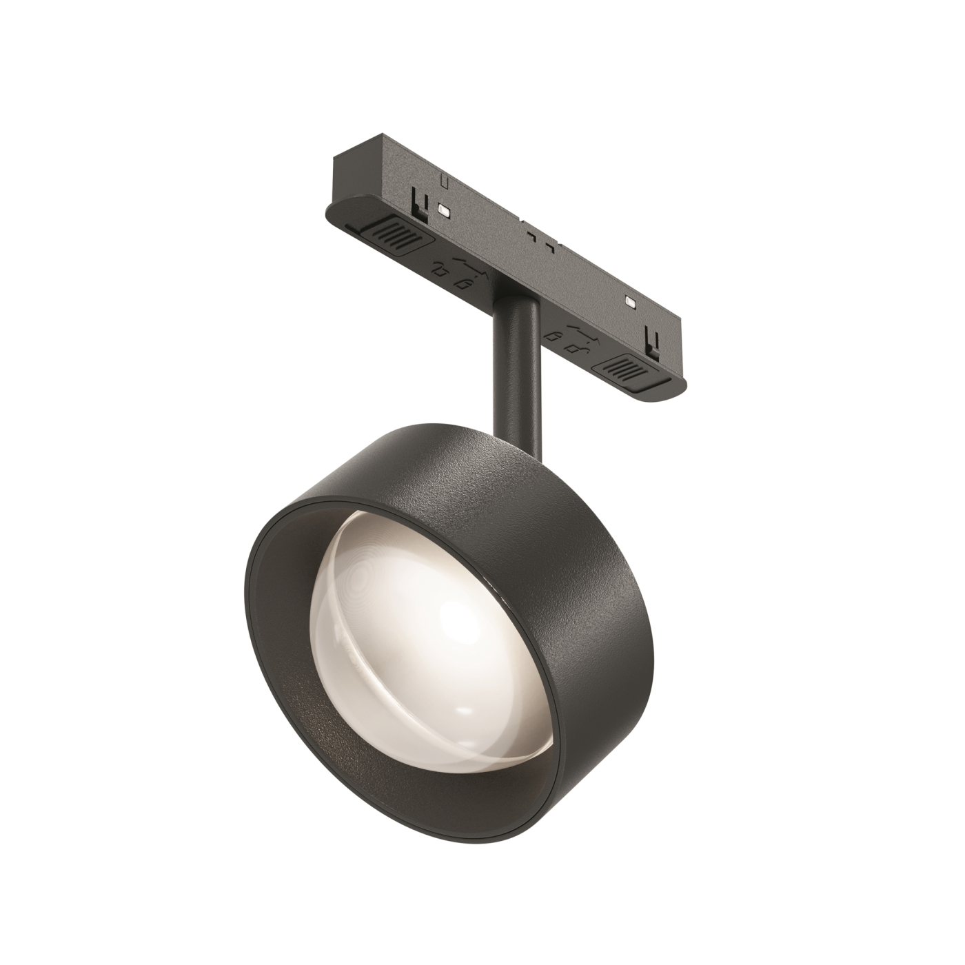 Изображение товара Трековый магнитный светодиодный светильник EXILITY Maytoni Lens TR217-2-15W4K-B