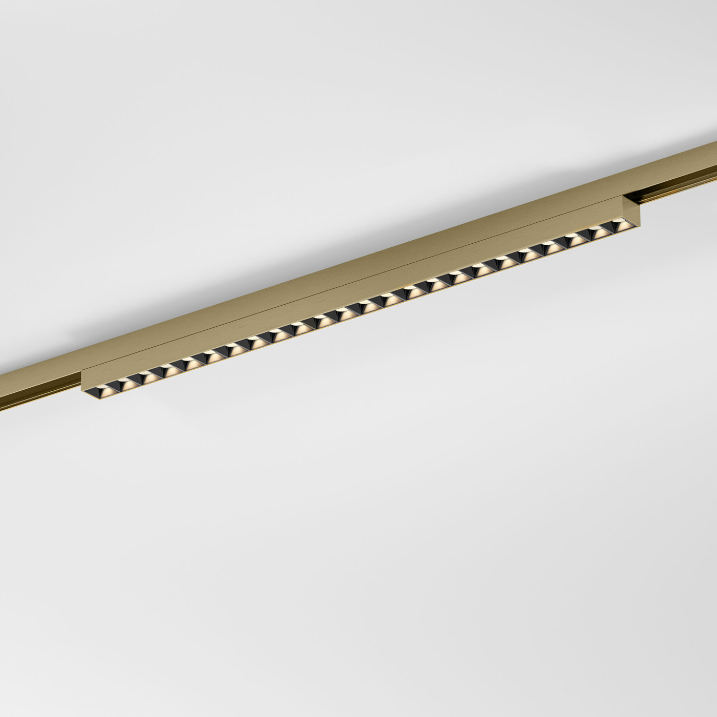 Изображение товара Трековый светильник 20W 3000K латунь 85529/01 Brass Line Magnetic Elektrostandard