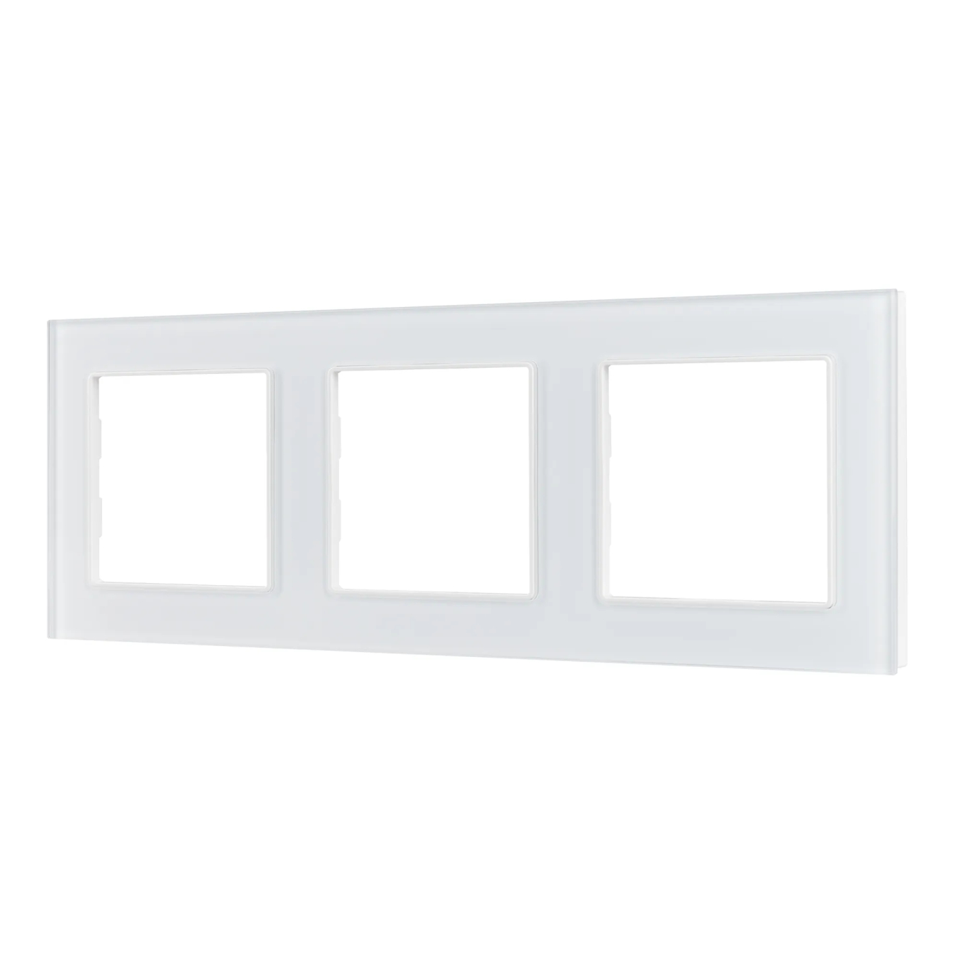 Изображение товара Рамка стеклянная на 3 поста FRM-GLARE-GS-3-WH (Arlight, -) 043799