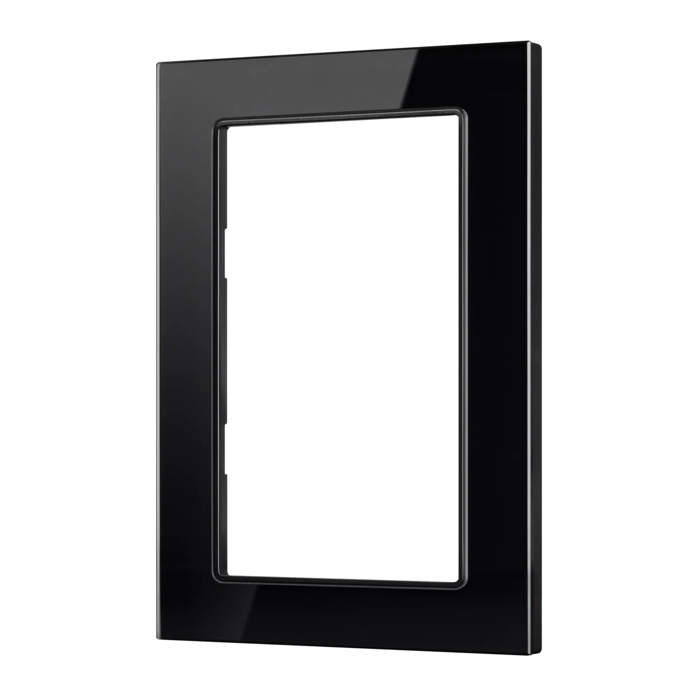 Изображение товара Рамка стеклянная для двойной розетки FRM-GLARE-GS-D-BK (Arlight, -) 043791