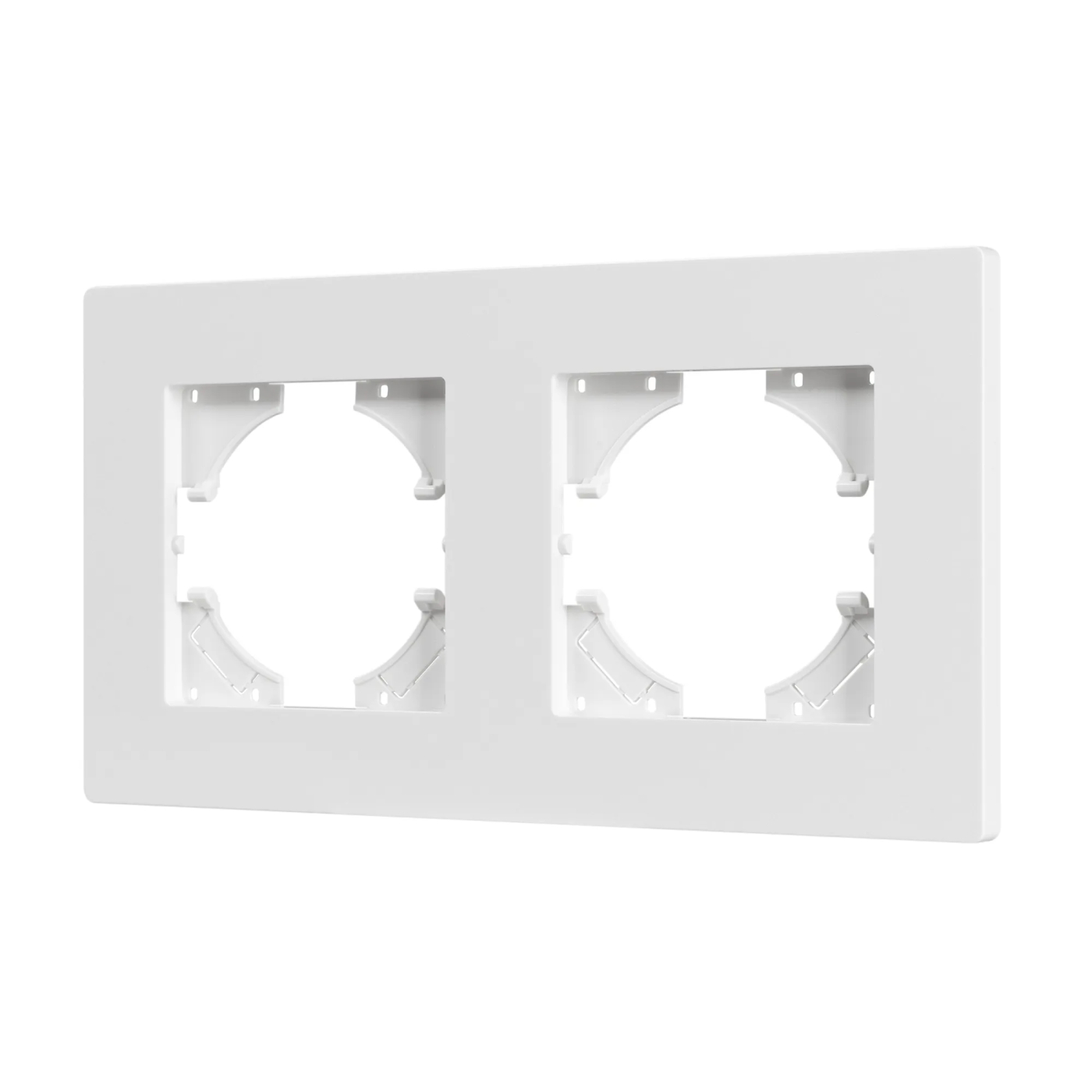 Изображение товара Рамка пластиковая на 2 поста FRM-PERIO-PL-2-WH (Arlight, -) 049750