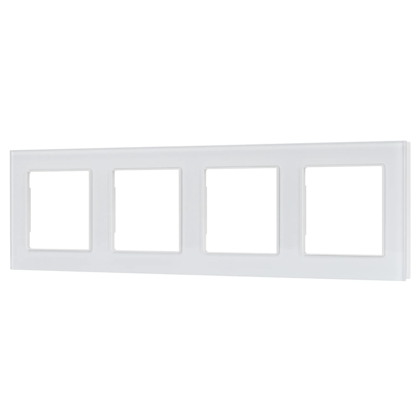 Изображение товара Рамка стеклянная на 4 поста FRM-GLARE-GS-4-WH (Arlight, -) 043802