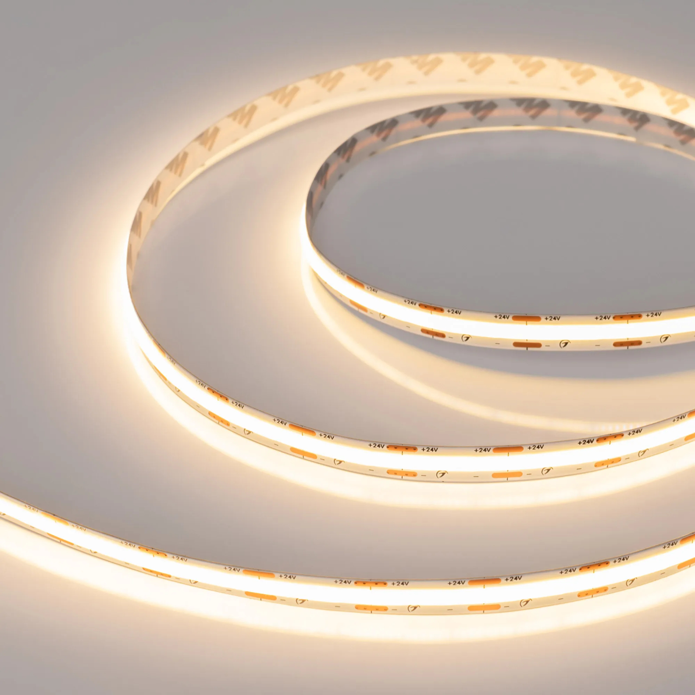 Изображение товара Светодиодная лента COB-X560-10mm 24V Warm2700 (9.6 W/m, IP20, 10m) (Arlight, 5 лет) 049061