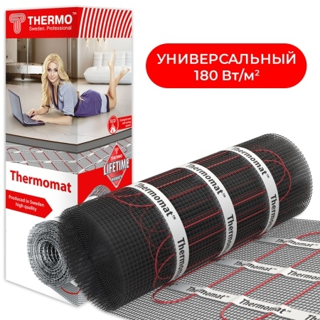 Изображение товара Мат нагревательный Thermomat TVK-180 0,5 м.кв (комплект без регулятора) Thermo